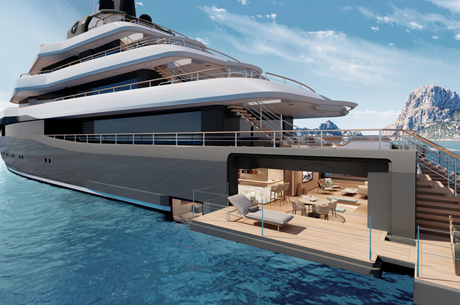 Estúdio Nauta Design e estaleiro Wider lançam superiate Moonflower 72 com motorização híbrida